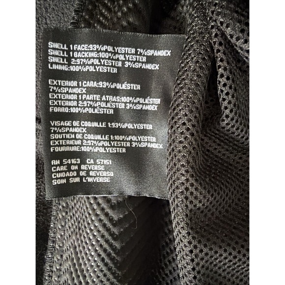 Guess Soft shell Black Women's Lightweight Hooded Jacket With Belt  Size M - Picture 13 of 16